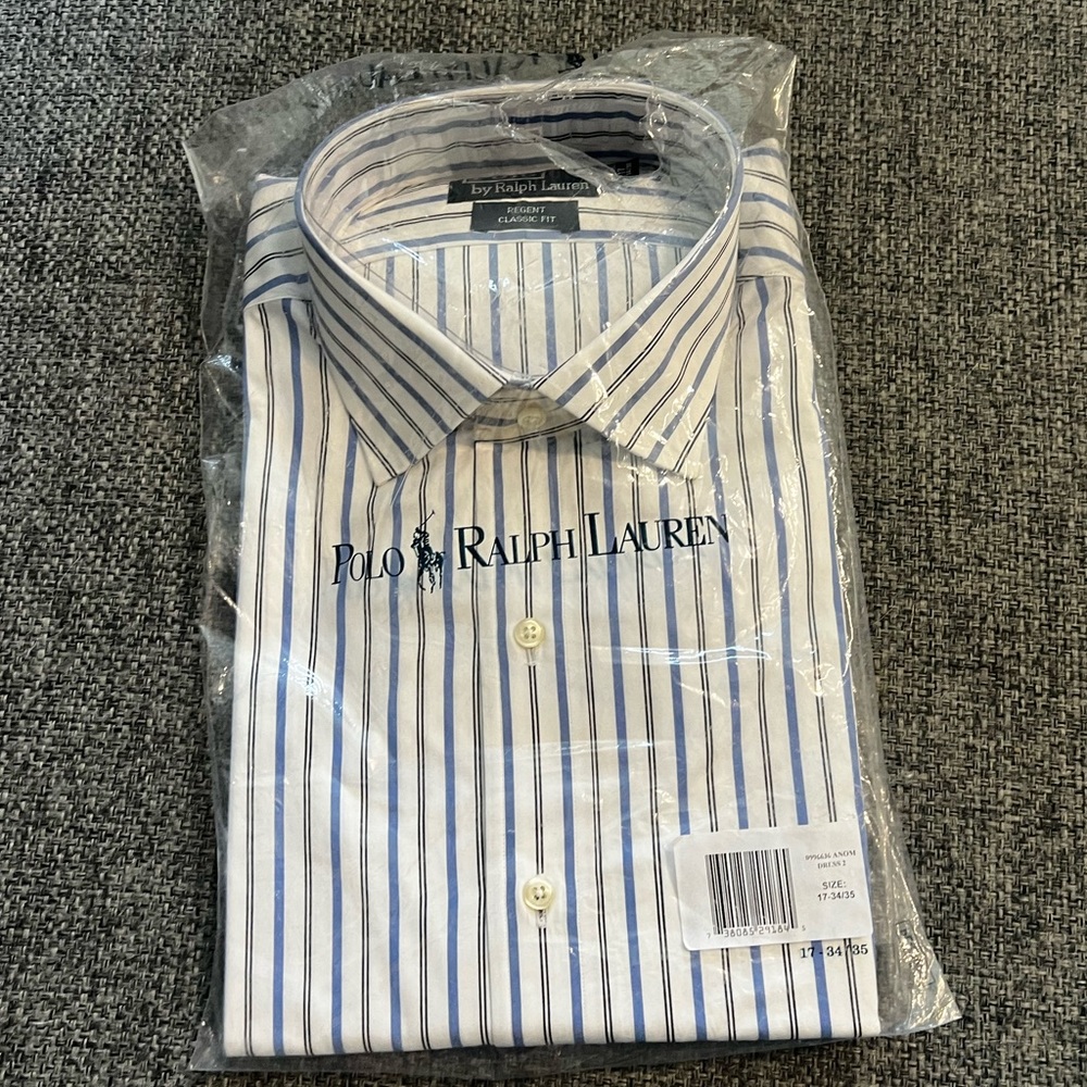 Polo Ralph Lauren classic fit 17 34/35 brand new dress shirt
